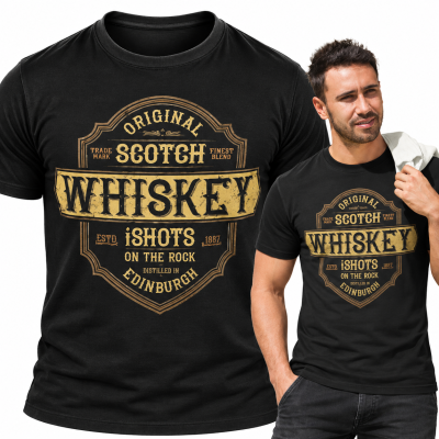 KOSZULKA ŚMIESZNA   WHISKY